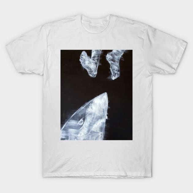 SHARK AND FEET T-Shirt by lautir